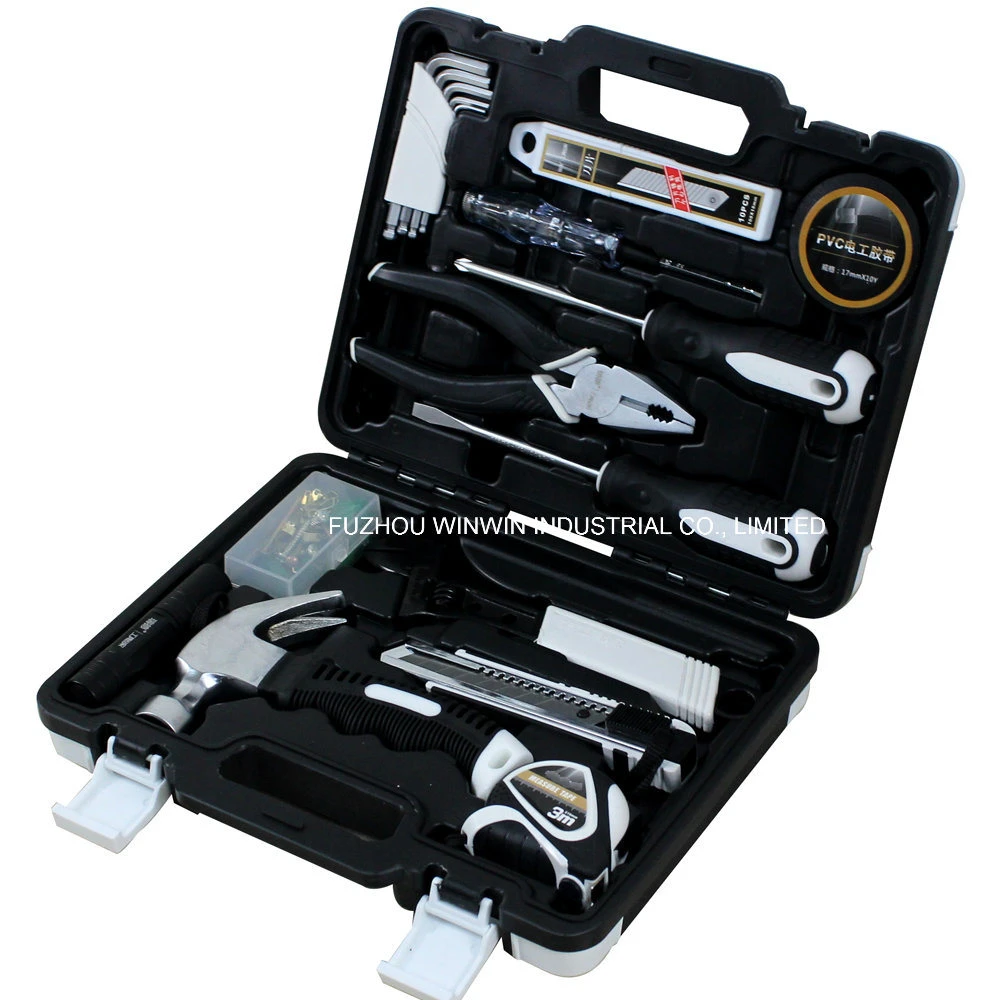 46PCS Professional Hand Tool Set with Screwdriver, Plier, Hammer and Others (WW-TS046)