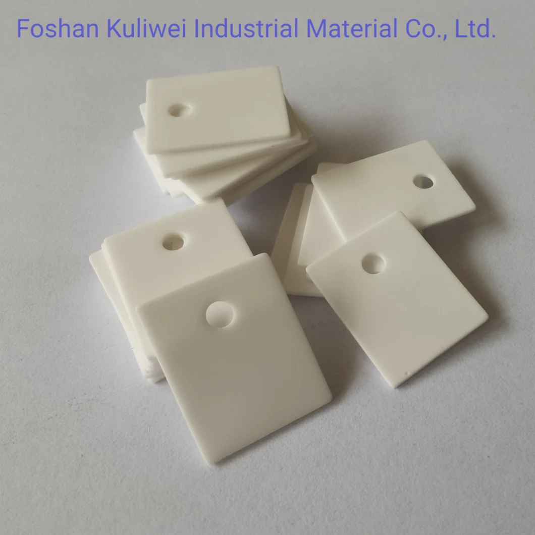 Al2O3 Ceramic Heatsink to-220 to-3p Customized Circle Oval 3D and Others All Alumina Ceramic Heat Sink